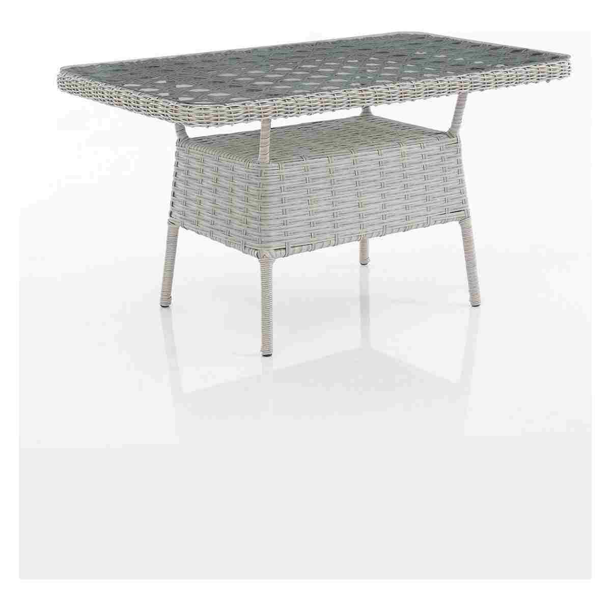 Evdemo Eren Rattan Puflu Bahçe Balkon Takımı 3+1+1 Gri - Görsel 6