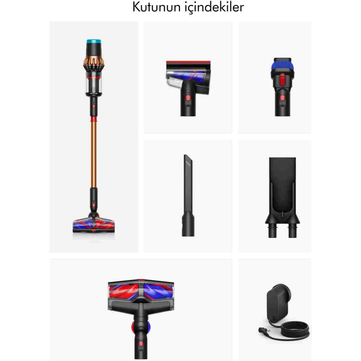 DYSON V16 Piston Animal kablosuz süpürge (Mat siyah/Bakır) - Görsel 11