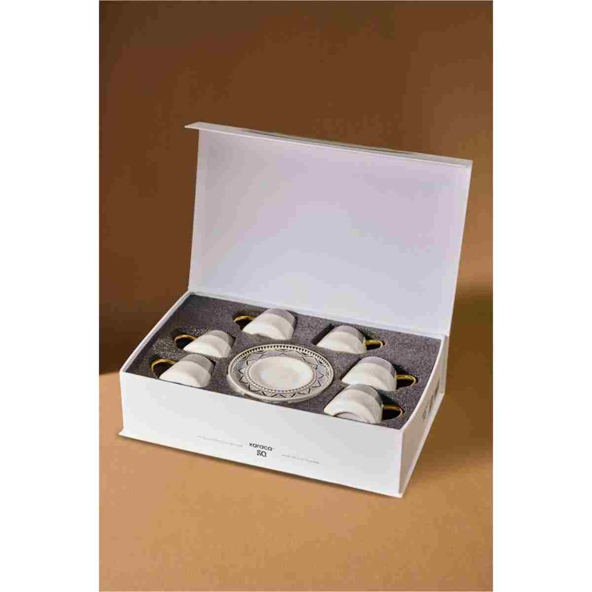 Karaca Globe 6 Kişilik Kahve Fincanı Takımı 80 ml - Görsel 6