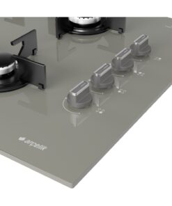 Arçelik Yeni Gri Üçlü Buhar Destekli Cam Ankastre Set (AFC 341 G ADE 606-4G OCD T 651 EG) - Görsel 3