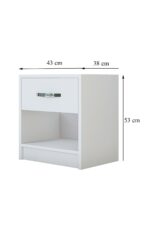 Metalia Gm 902 Kapadokya Aynalı Genç Odası Takımı - Görsel 14