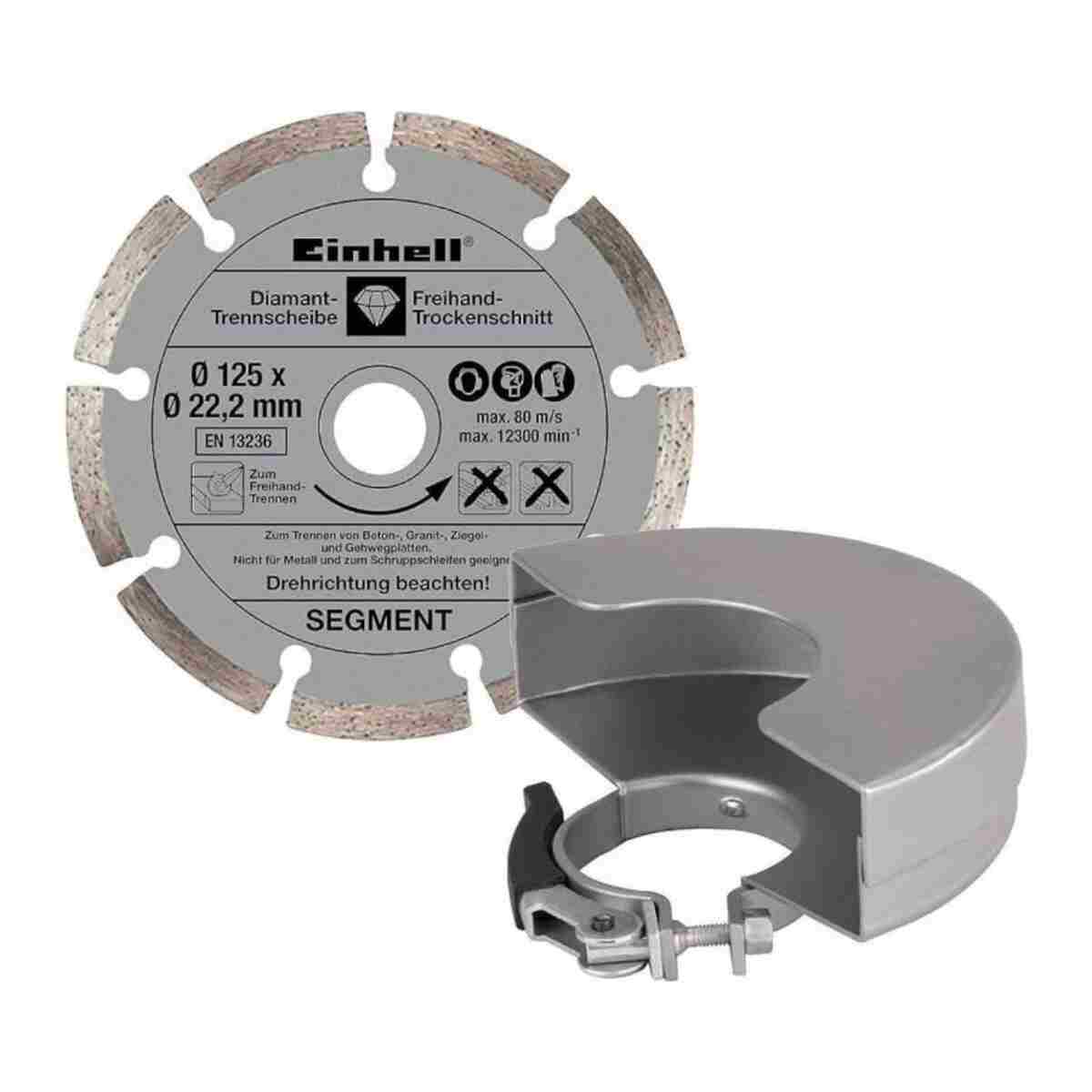 Einhell TE-AG 125/750 Kit Avuç Taşlama (Elmas Kesme Diski Dahil) 4430885 - Görsel 3