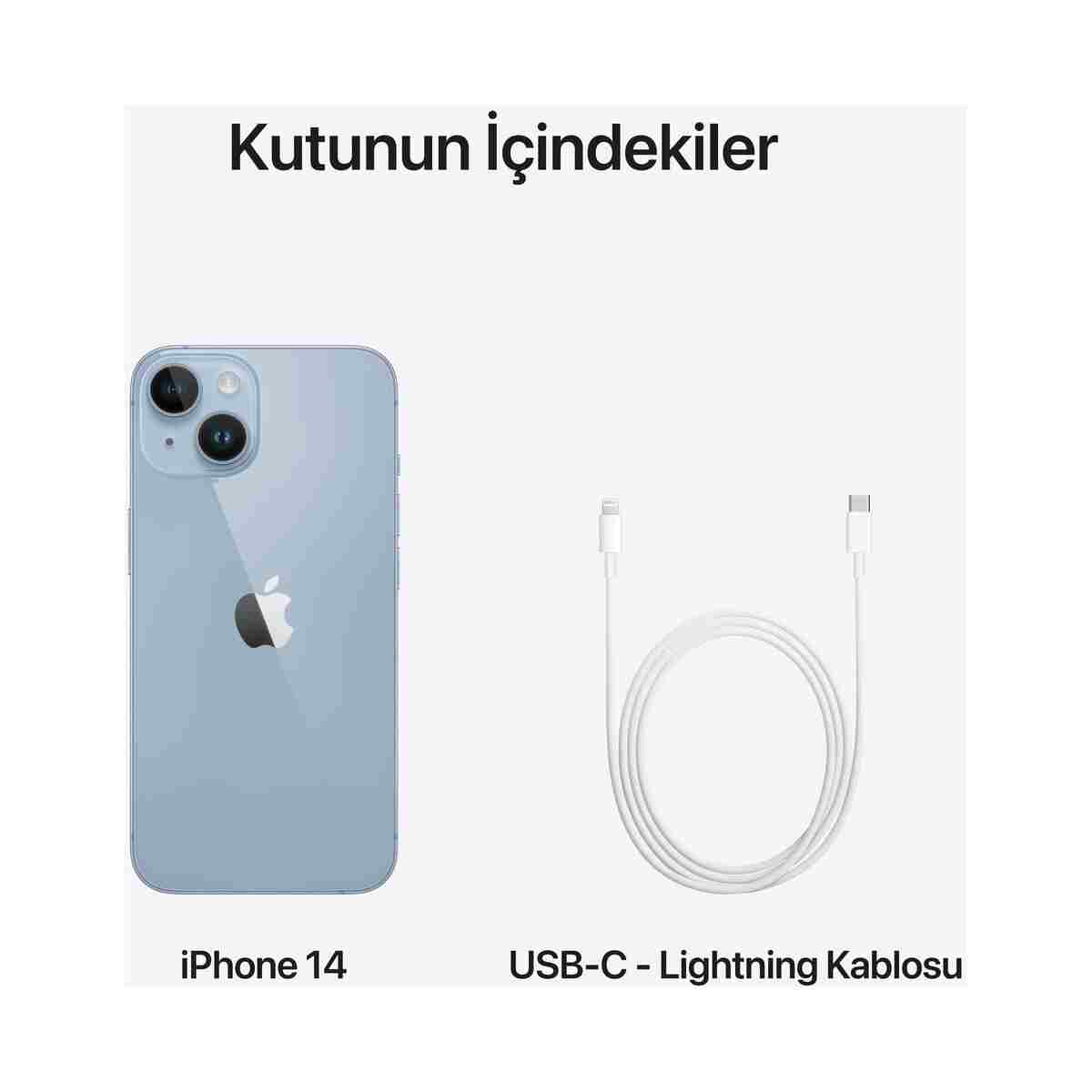 Apple iPhone 14 128 GB Mavi - Görsel 10