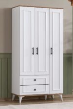 Setay Linda Genç Odası - 3 Kapılı Dolap, Karyola, Çalışma Masası - Görsel 4