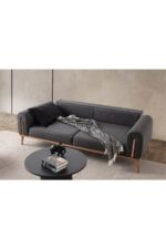EDSY HOME Riva 3+1 Koltuk Takımı Antrasit - Görsel 4