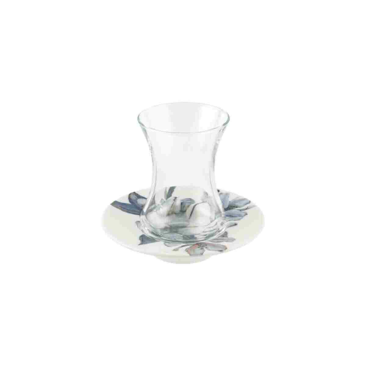 ChiChi HOME Sakura 26 Parça 6 Kişilik Çay Bardaklı Porselen Kahvaltı Seti - Görsel 8