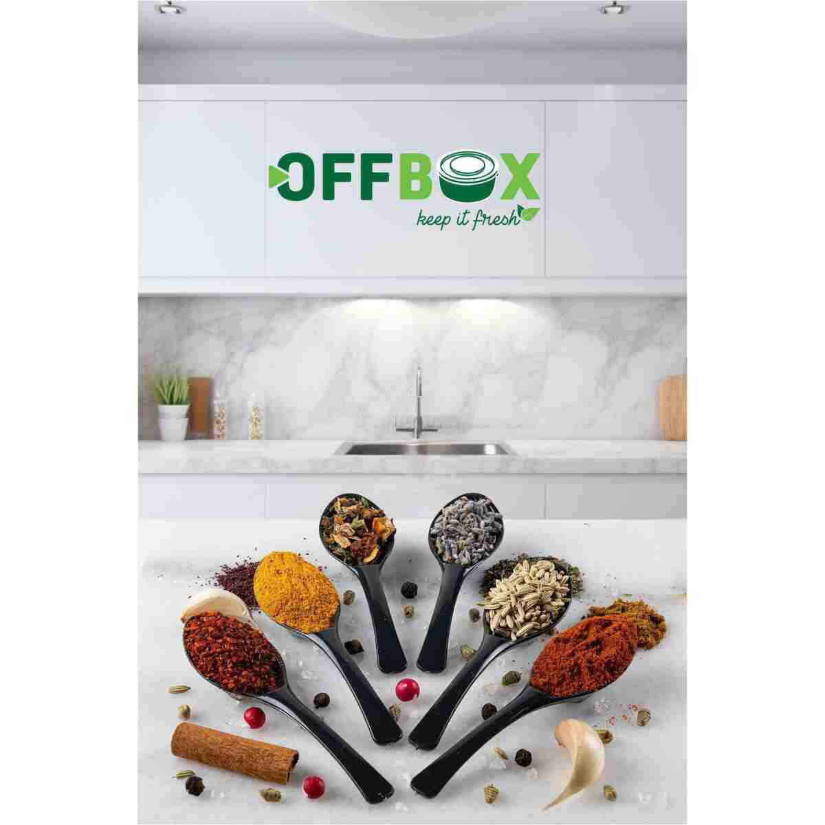 OFFBOX 6 Adet Baharat Kaşığı Kahvaltılık Baharatlık Kaşığı Kaşık Seti BK-06 - Görsel 2