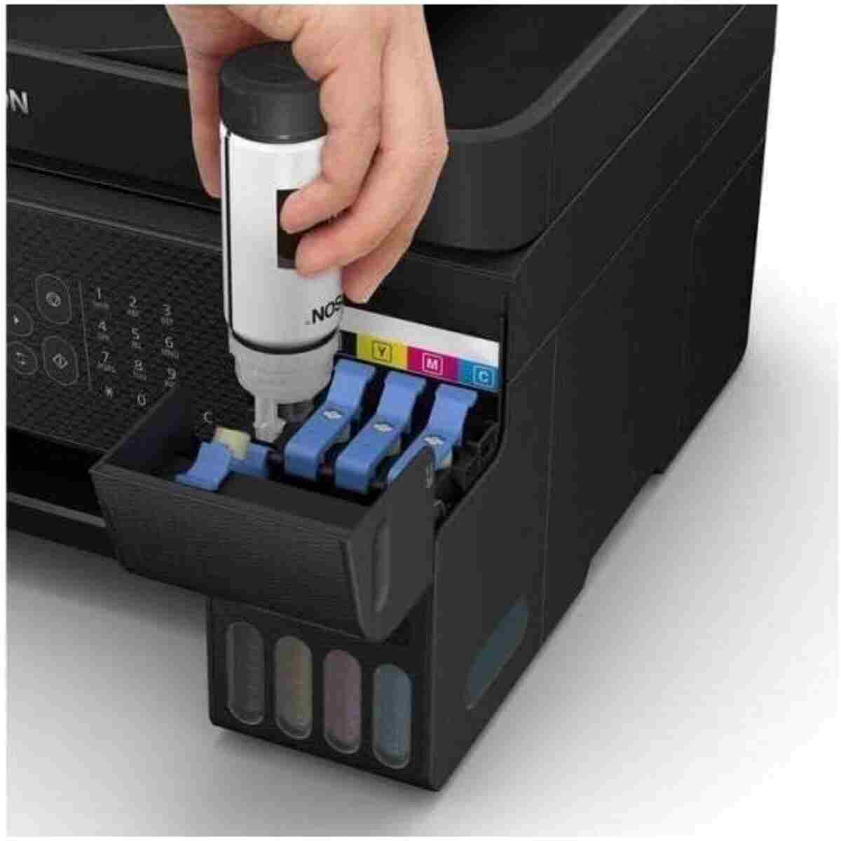 EPSON A4 Renkli L5290 Çok Fonksiyonlu Tanklı Yazıcı Fax USB 2.0,Ethernet,Kablosuz - Görsel 8