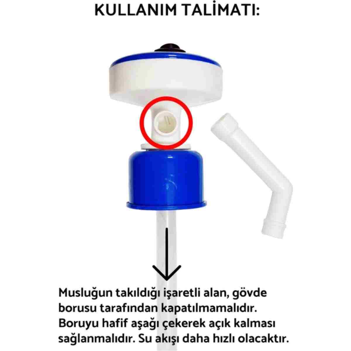 Macrostar Elektrikli Damacana Su Pompası Adaptörlü Yerli Ürün 2 Yıl Garantili - Görsel 5