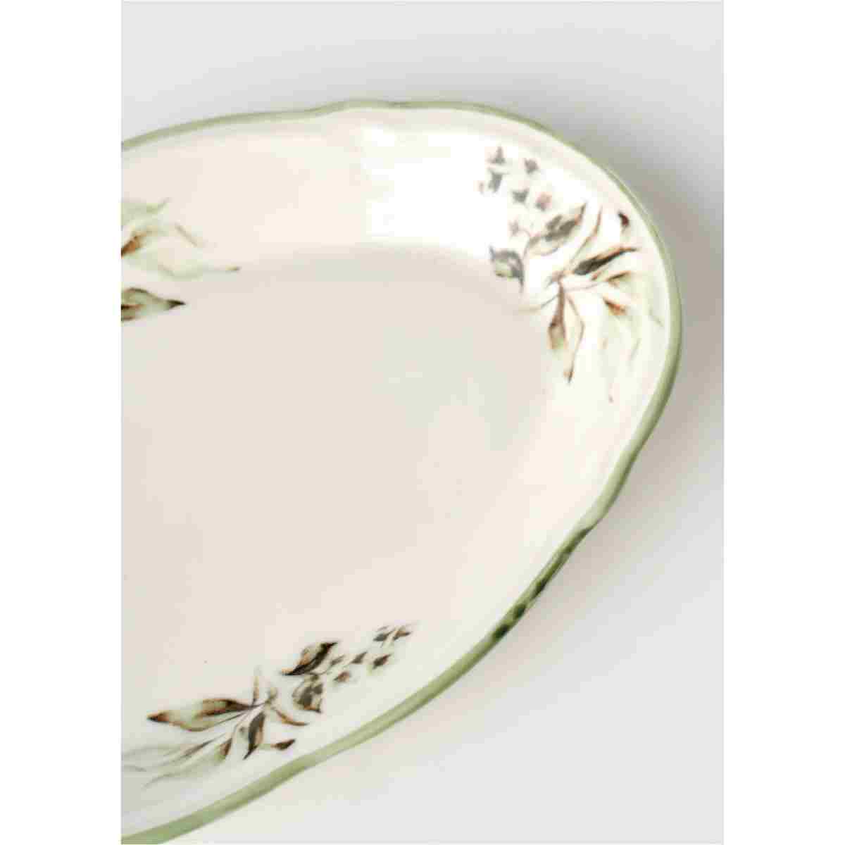 Bella Maison Julia Stoneware 26 Parça 6 Kişilik Kahvaltı Takımı Yeşil - Görsel 14