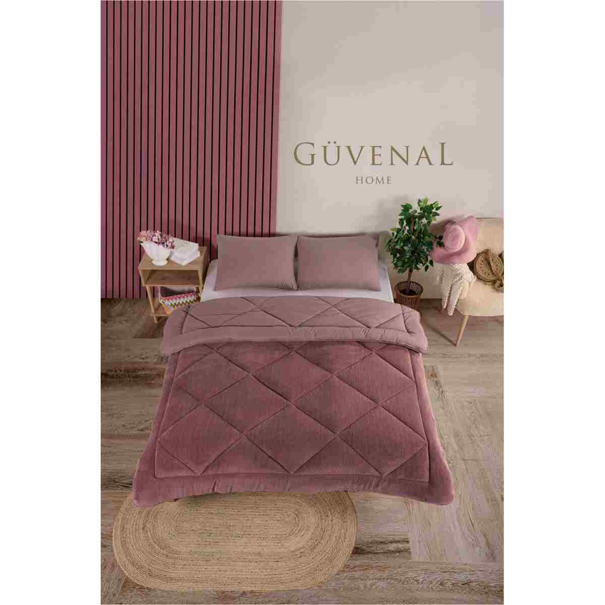 Güvenal Elite Wellsoft Çift Kişilik Çift Taraflı Yastık Kılıflı Lüx Yorgan Seti | Yorgan | Uyku Seti | Çeyiz - Görsel 7