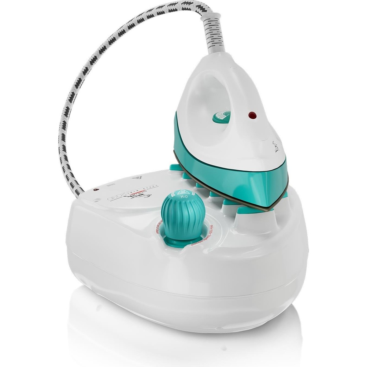 Gazella SPR/MN-2030 Süper Mini Buhar Kazanlı Ütü 1800 Watt Inox Tabanlı Beyaz Renkli