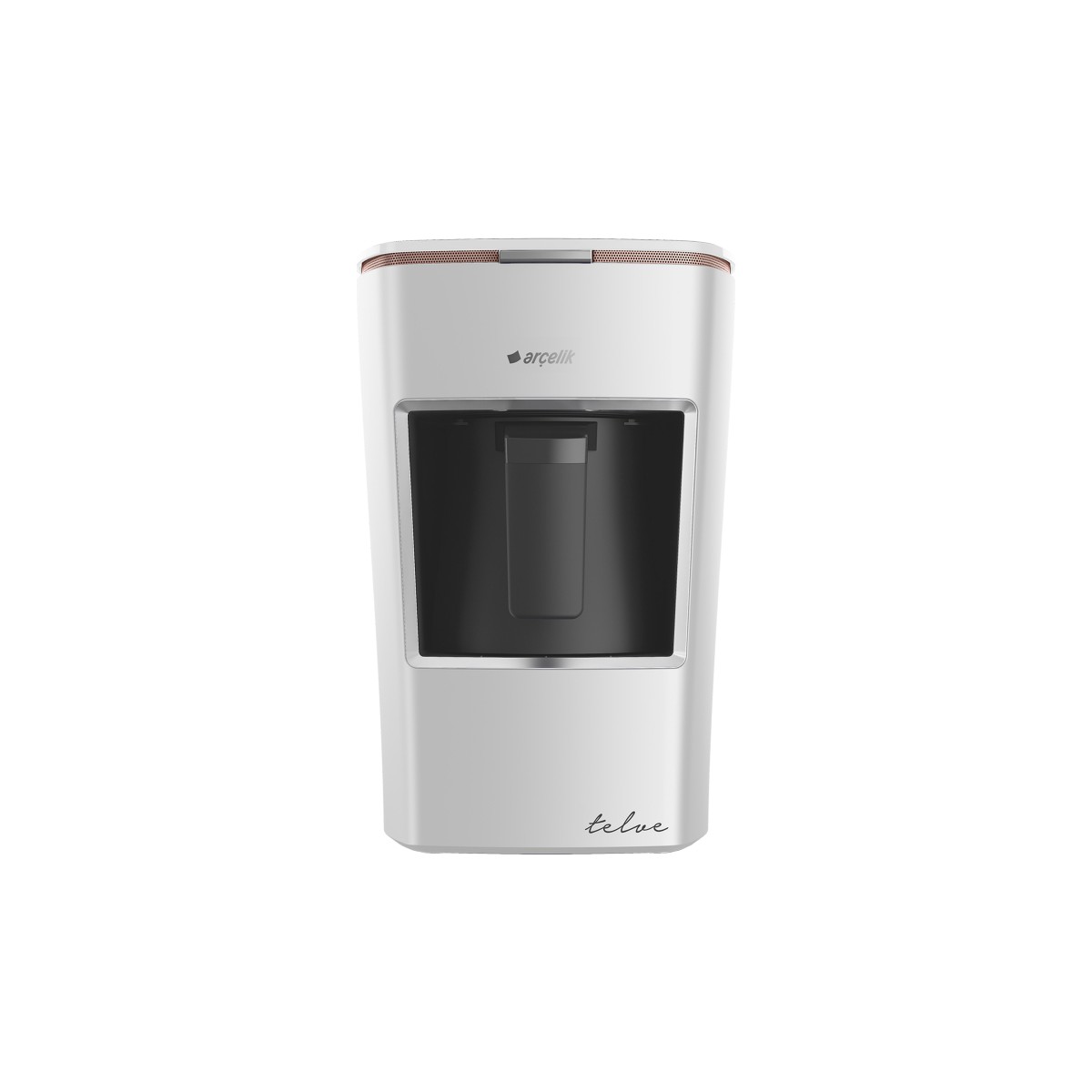 Arçelik K 3300 Mini Telve Beyaz Türk Kahve Makinesi