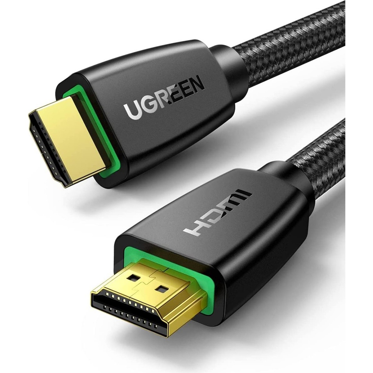 UGREEN Örgülü 4K 18 Gb/s HDMI 2.0 Kablo Siyah, 3 Metre, 40411