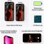Apple iPhone 13 512 GB Kırmızı - Görsel 7