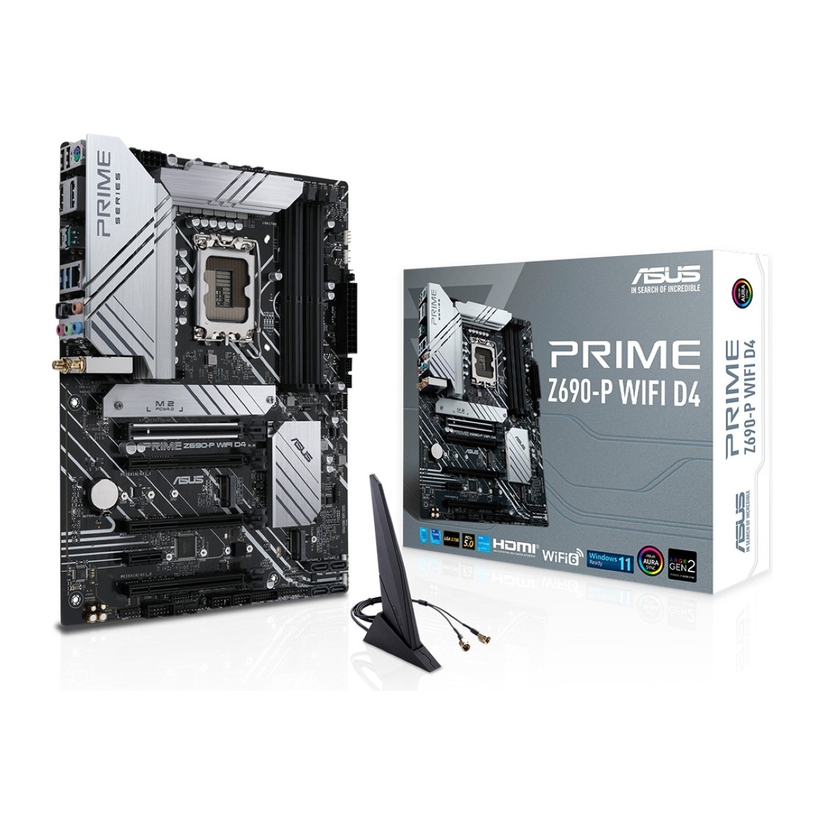 Asus PRIME Z690 Intel 5333MHz DDR4 LGA1700 ATX Anakart PRIME Z690-P WIFI D4