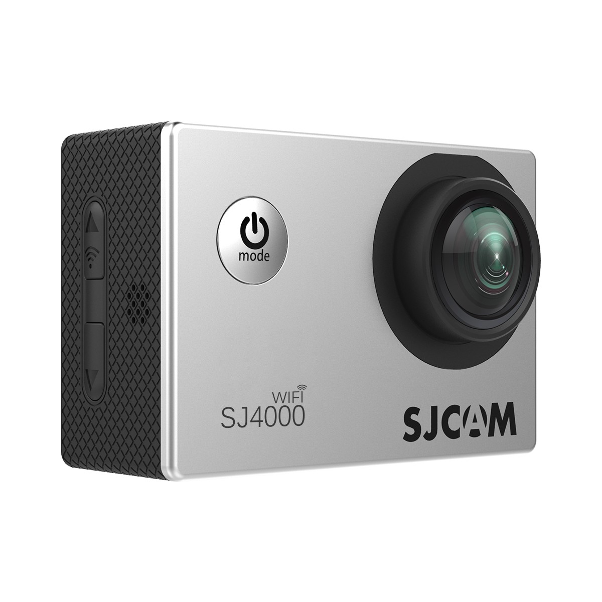 Sjcam Sj4000 Wifi 4k Uhd 156° 2” Geniş Ekran H.265 900mah Hareket Algılama 30 Metre Su Geçirmez Kılıflı Aksiyon Kamerası Gümüş