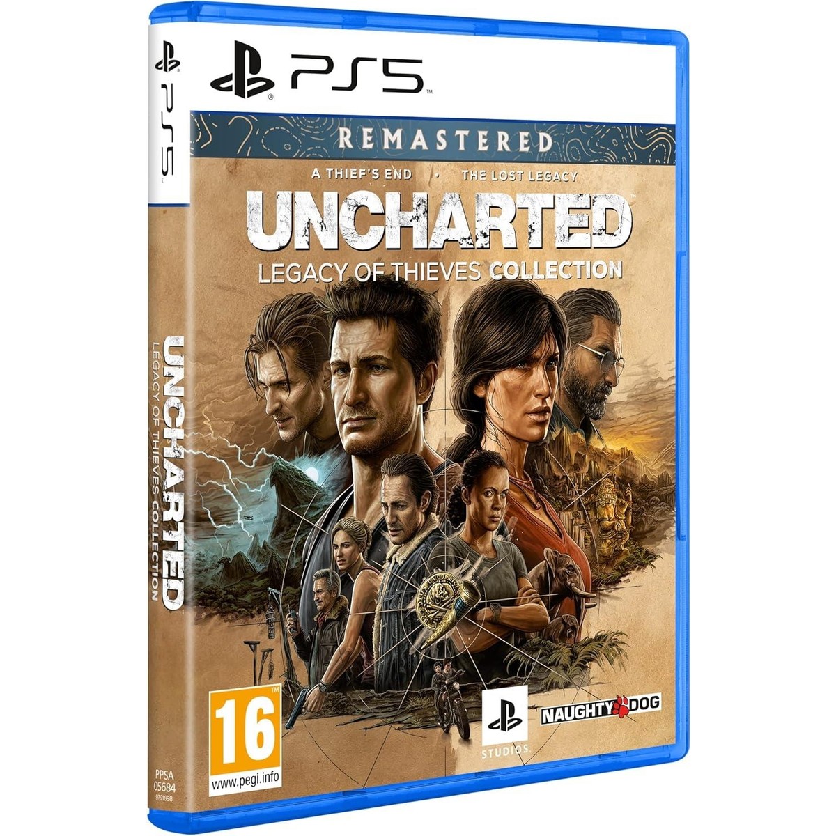 Naughty Dog Uncharted Legacy Of Thieves Collection Aksiyon Oyunu PS5 Türkçe Dublaj ve Menü Desteği