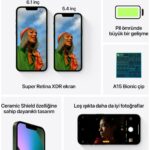 Apple iPhone 13 128 GB Yeşil - Görsel 7