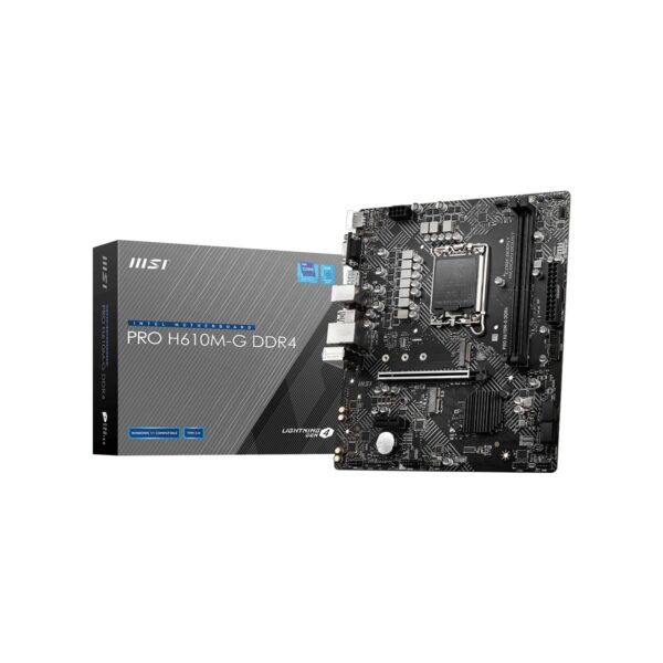 MSI Pro H610M-G DDR4 3200MHz (OC) M.2 1700p mATX Anakart
