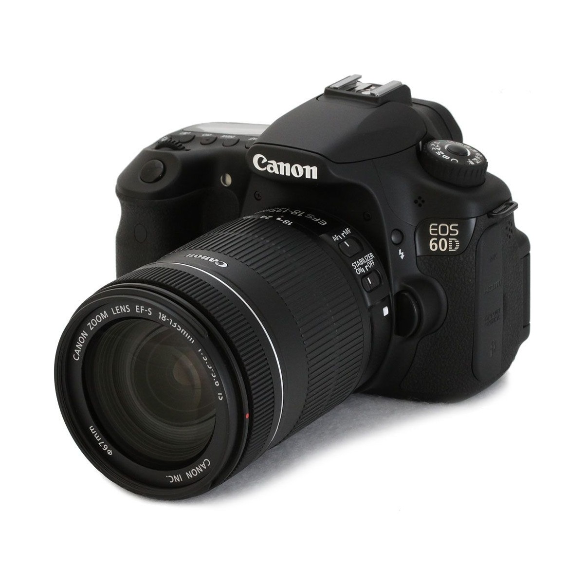 Canon Eos 60D Dijital SLR Fotoğraf Makinesi 18-135MM Lens 1080P Çözünürlük ve Görüntü Sabitleyici