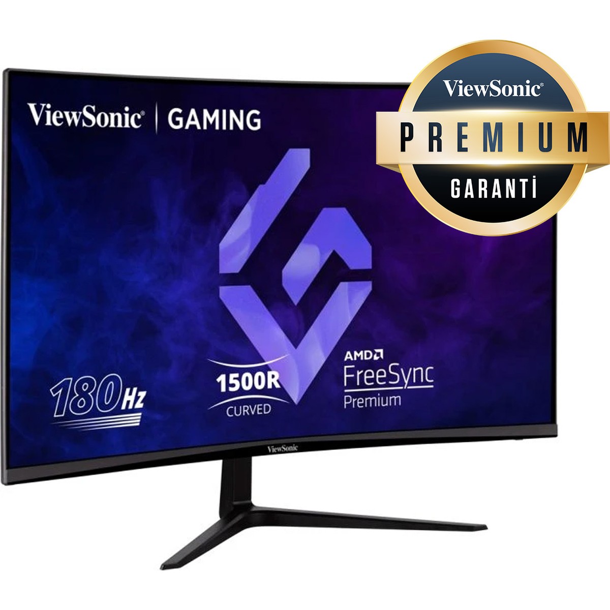 Viewsonic 32’’ VX3218-PC-MHDJ Full HD 1ms 165Hz AMD Freesync Premium Yükseklik Ayarlı Gaming Monitör