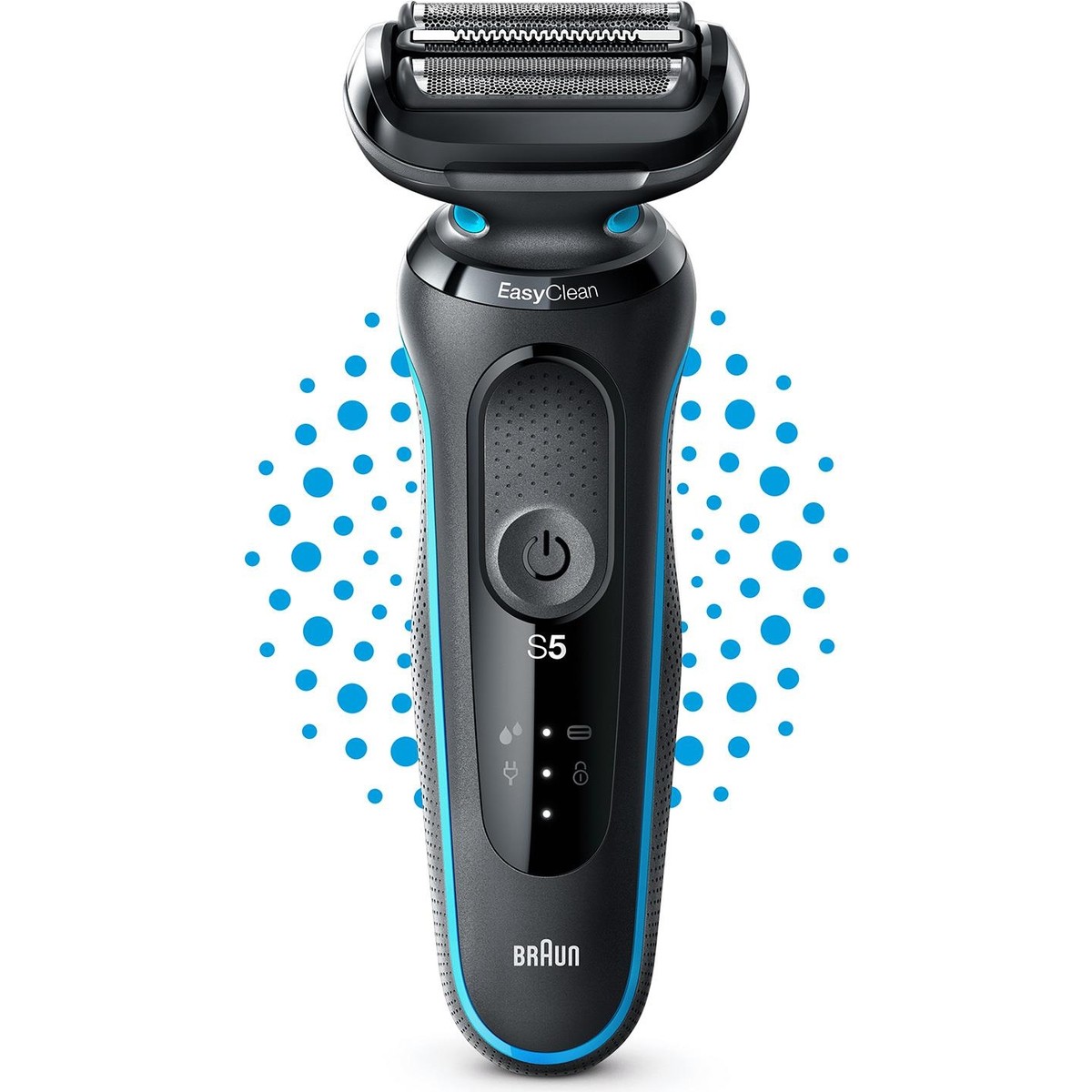 Braun Yeni Seri 5 M1000s Kablosuz Tıraş Makinesi, AutoSense, EasyClean, EasyClick, Islak & Kuru