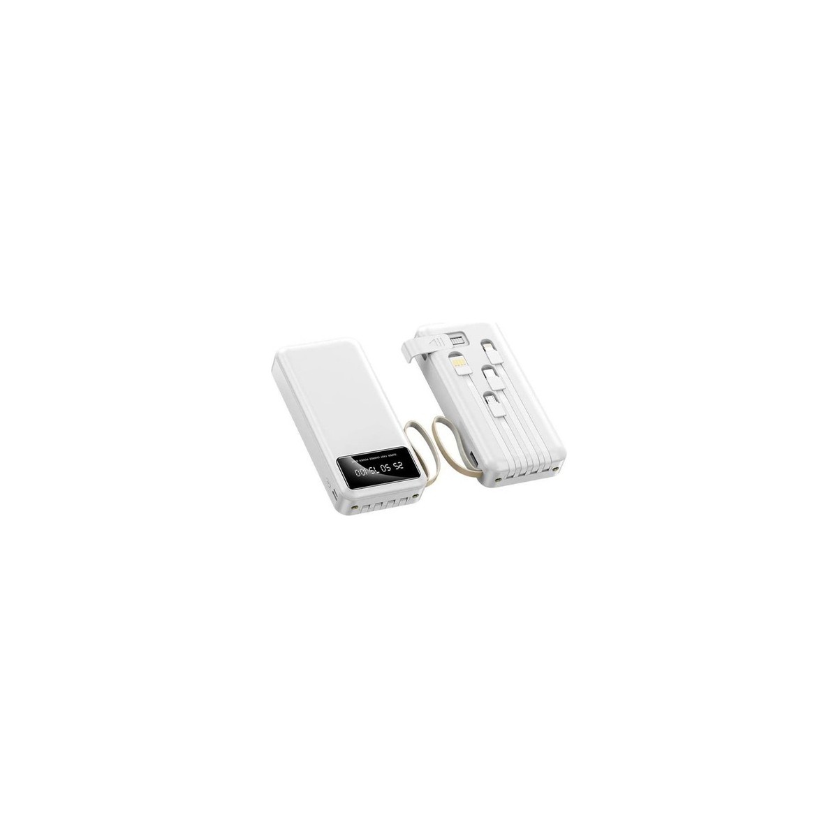 Torima Taşınabilir Batarya 20000 Mah Ledli 4 Çıkışlı Powerbank TRM-1021 Beyaz