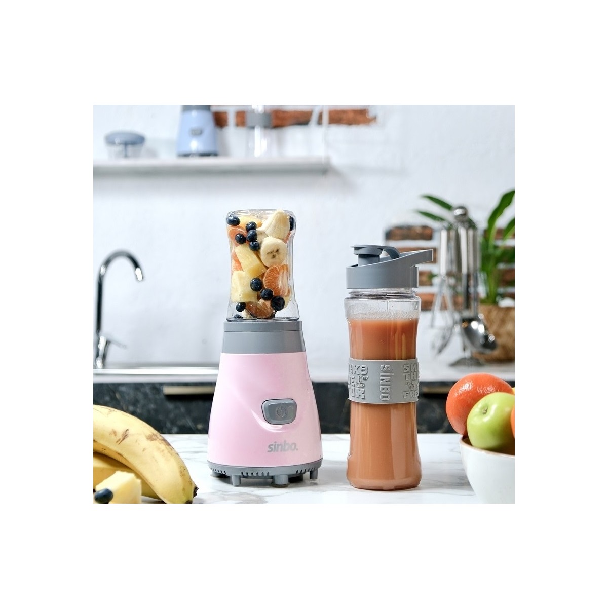 Sinbo SHB-3150 Kişisel Blender – Pembe - 300 Watt