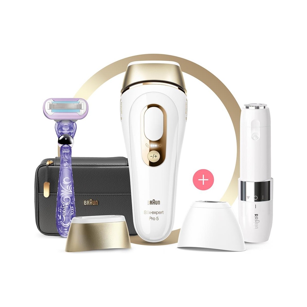 Braun Silk Expert Pro 5 PL5149 Beyaz IPL Cihazı 400.000 Atımlı Cilt Temas Sensörü ile Hassas Bakım
