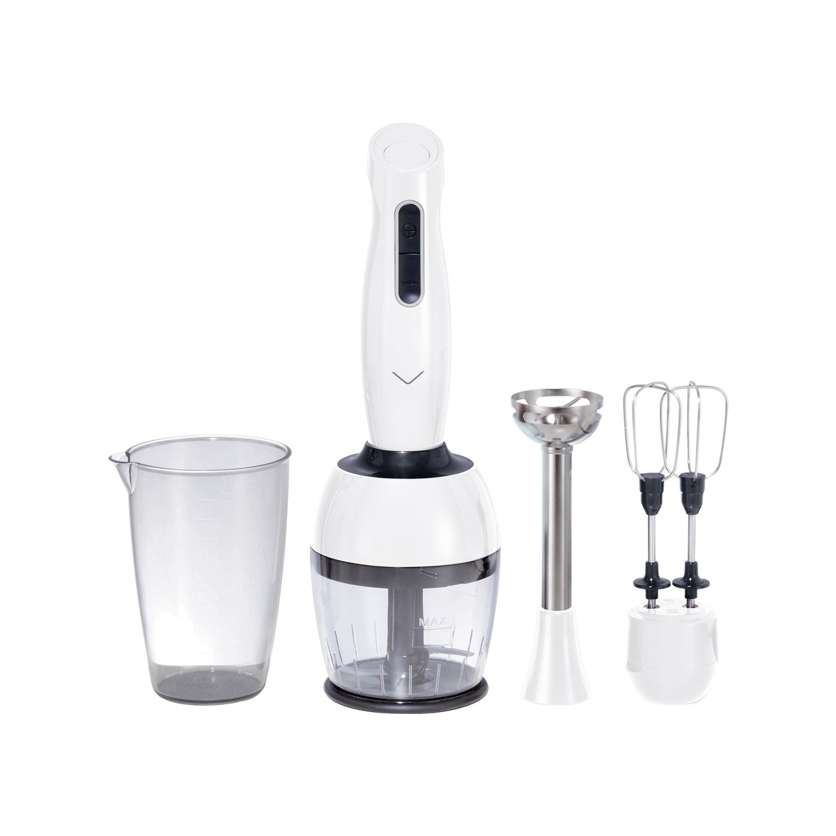 Vestel Vanilya 2100 B 1000 W El Blender Seti Beyaz Renk ve 500 ml Ölçü Kabı ile Pratik Kullanım