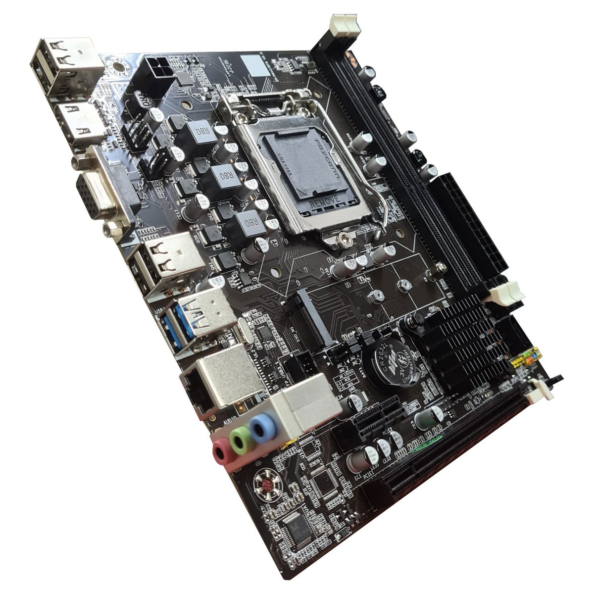 Turbox B75(H61) Sata,m2 Ddr3 1600MHZ USB 3.0 VGA Hdmi Ses G.lan 1155P 2.3.gen Anakart