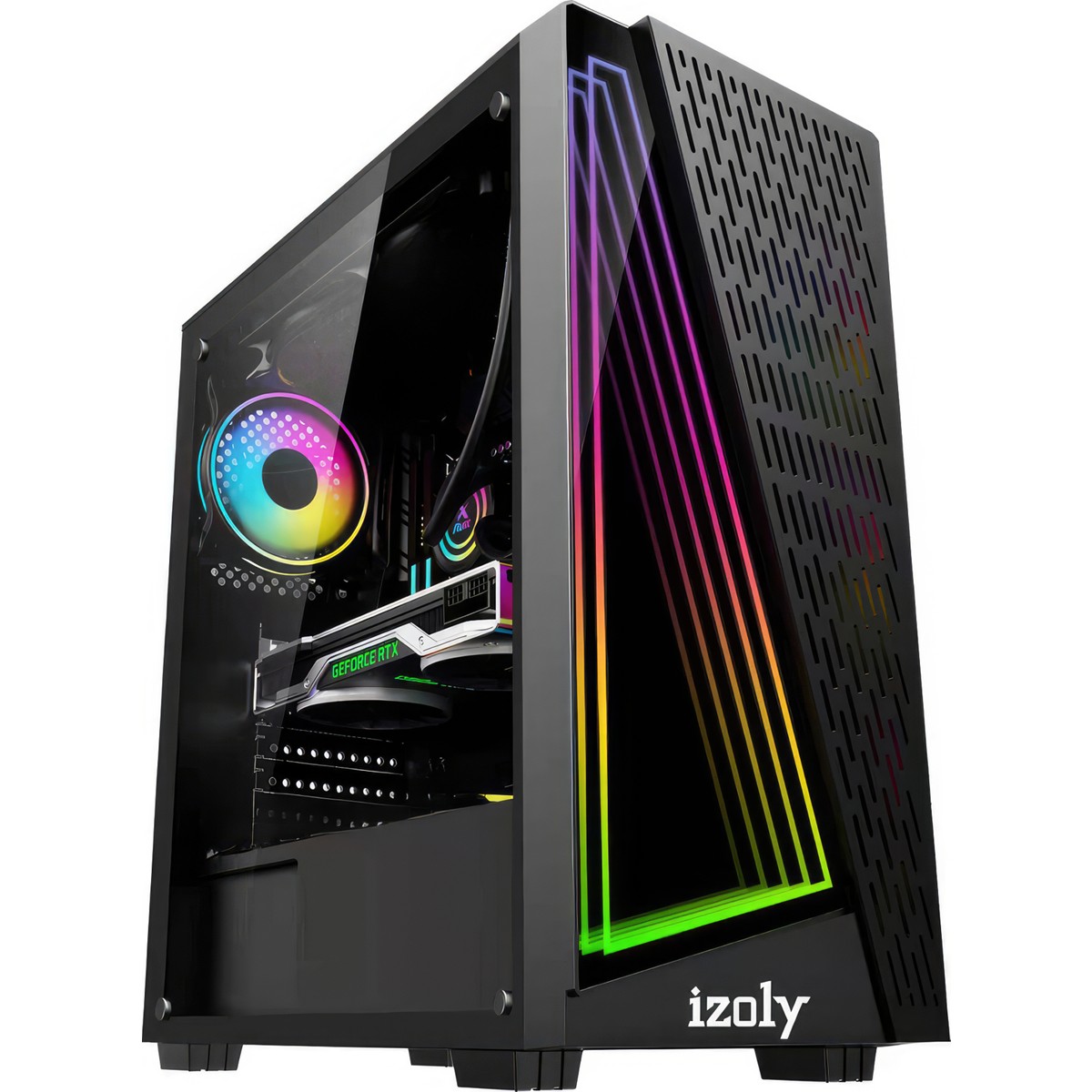 İzoly Cosmic İ5-3470 16GB 512GB SSD RX 580 8GB Oyuncu Bilgisayar Seti Güçlü Performans