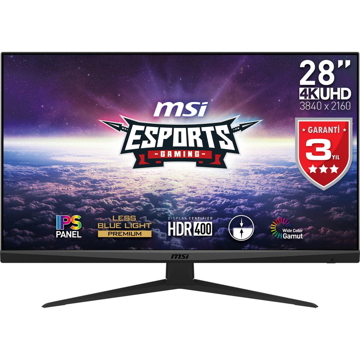 MSI 27.9" G281UV 3840x2160 (UHD) FLAT IPS 60HZ FREESYNC  GAMING MONITOR