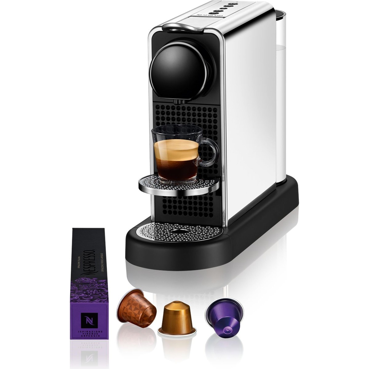 Nespresso C140 Citiz Platinum Kahve Makinesi,Paslanmaz Çelik