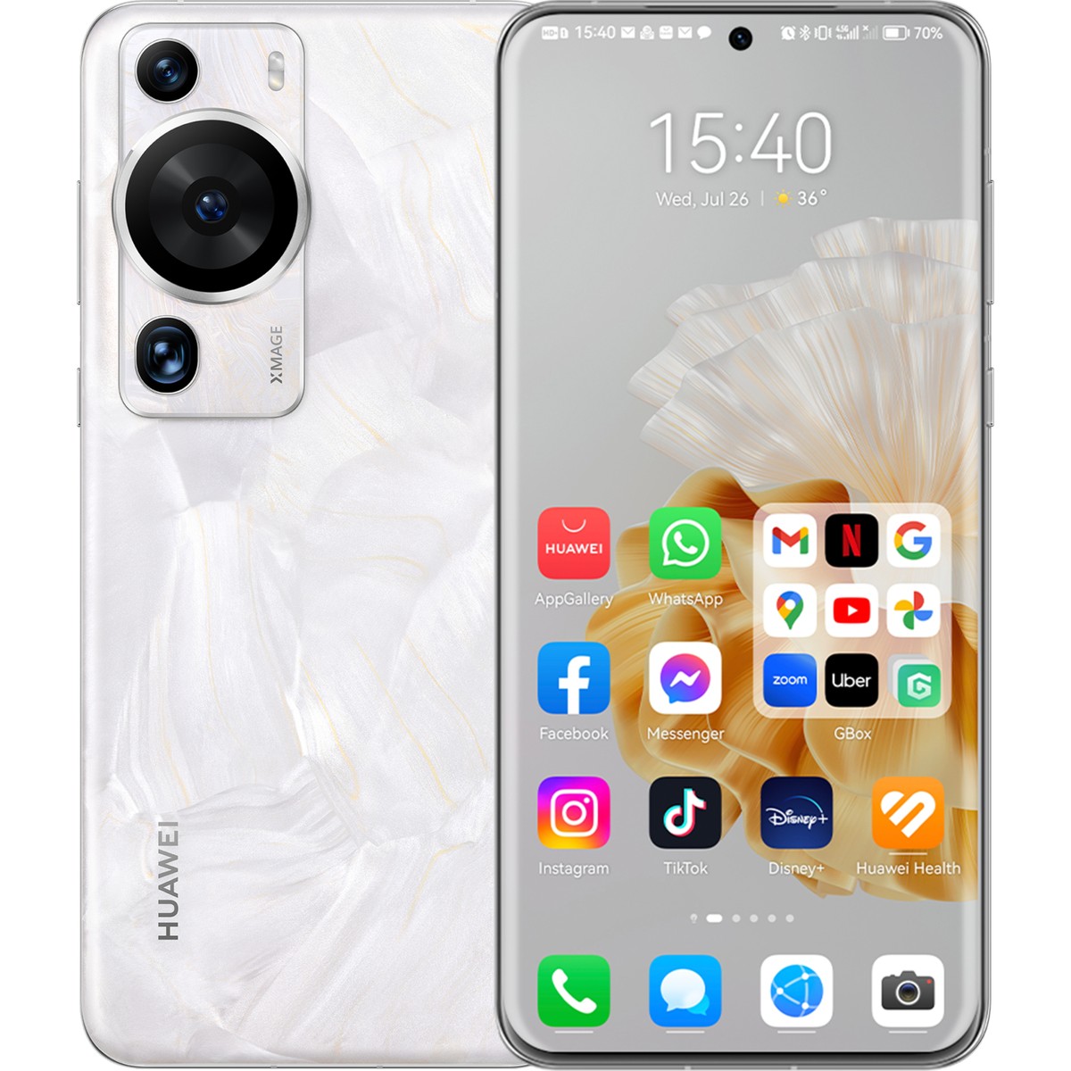 Huawei P60 Pro 256 GB 8 GB Ram (Huawei Türkiye Garantili) İnci Beyazı