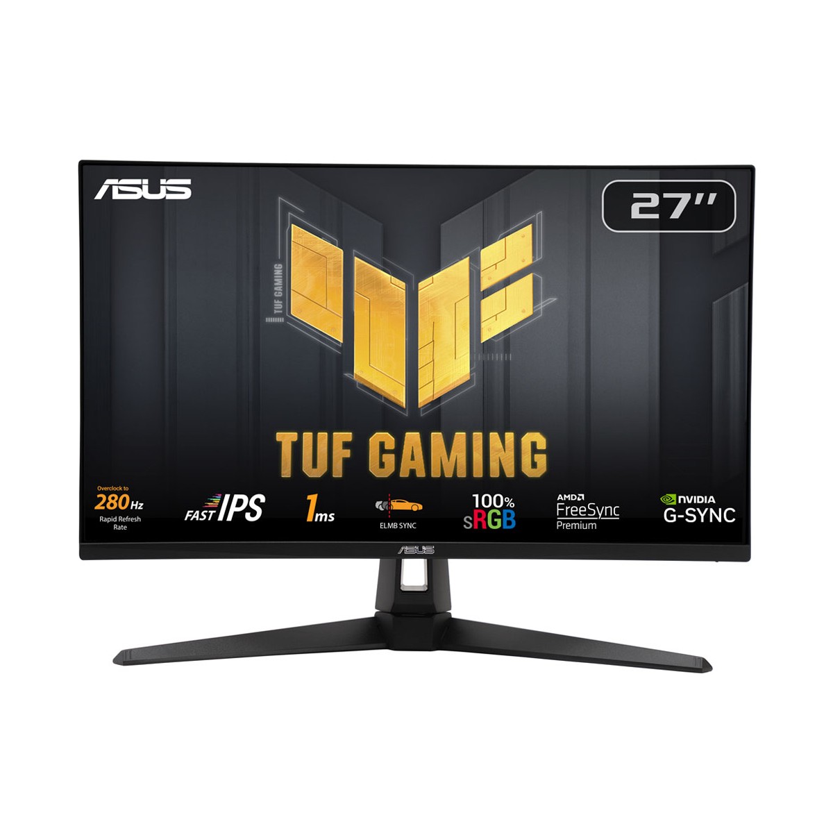 Asus TUF Gaming VG279QM1A 27 inç 280 Hz 1ms Full HD Adaptive Sync FAST IPS Gaming Monitör