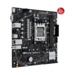 ASUS PRIME A620M-K AMD A620 AM5 DDR5 6400 HDMI, Analog M2 USB3.2 AURA RGB mATX - Görsel 4