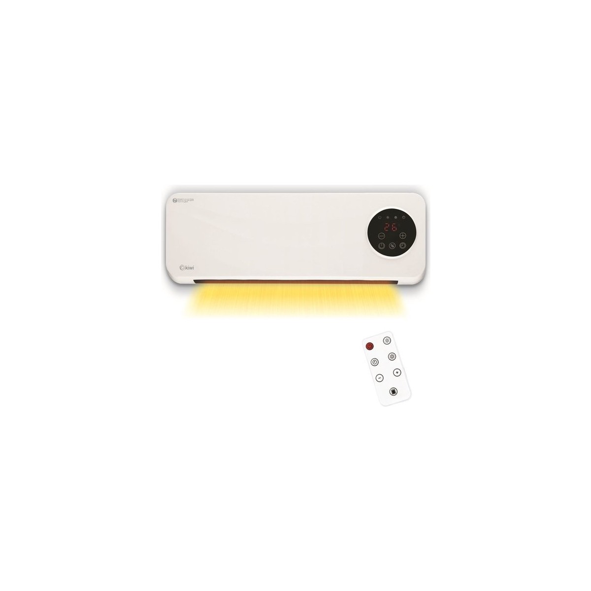 Kiwi KHT 8490 2000 W Duvar Tipi Fanlı Isıtıcı