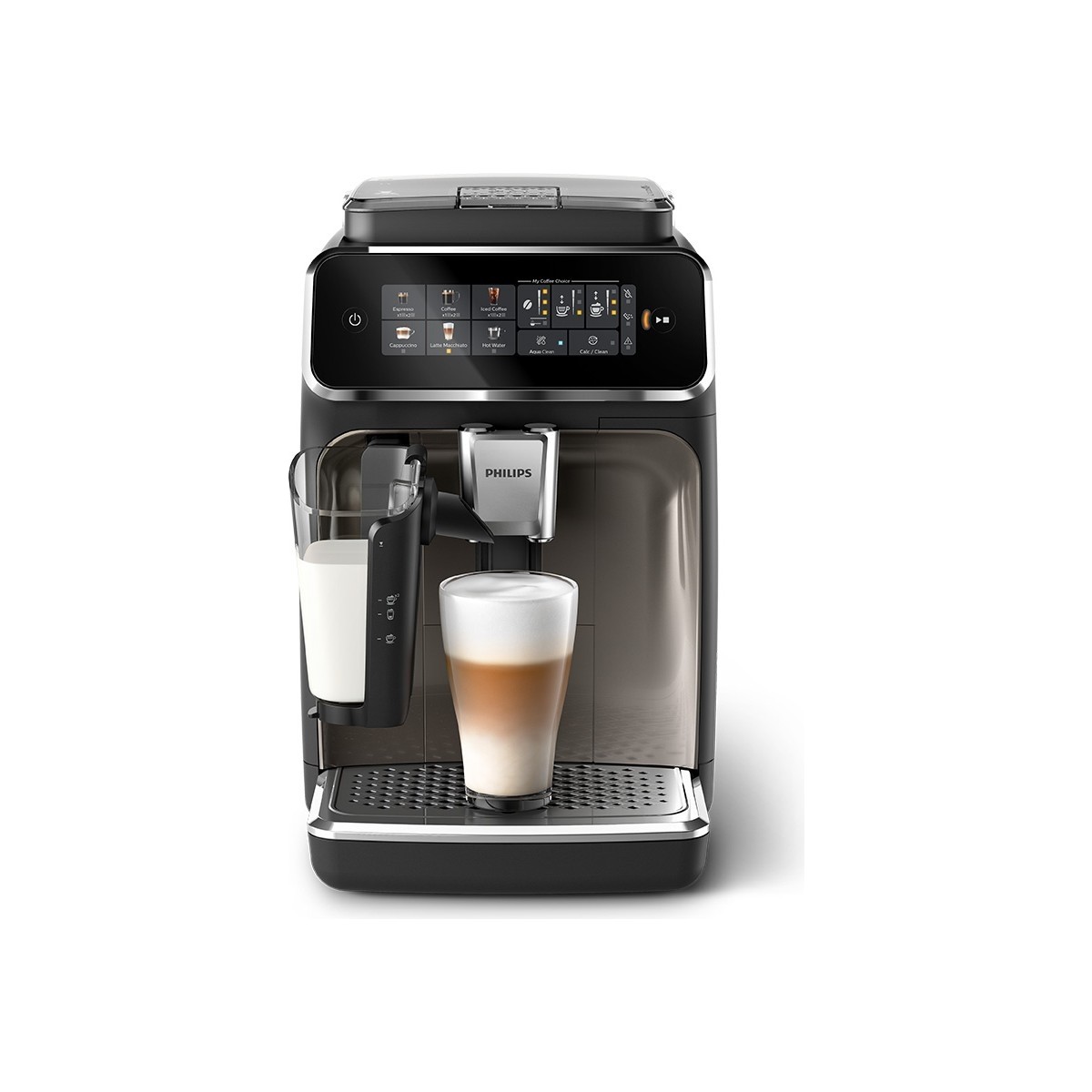 Philips 3300 Serisi LatteGo Tam Otomatik Espresso Makinesi, AquaClean Filtre, 6 İçecek, SilentBrew, EP3347/90