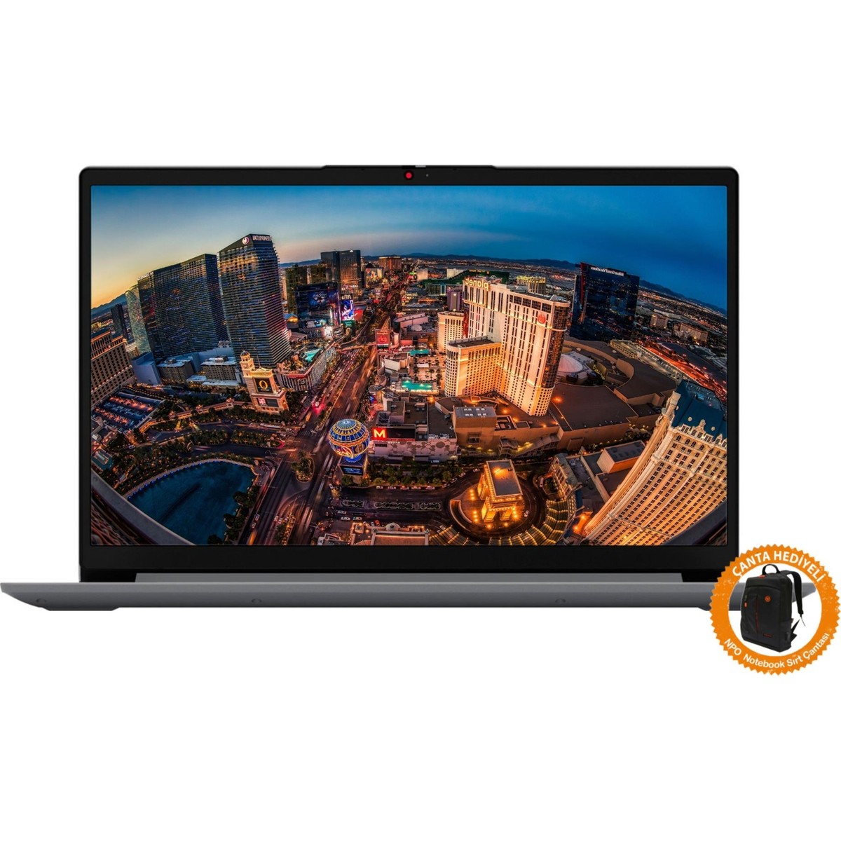 Lenovo Ideapad 1 82R4007CTX02 Ryzen7 5700U 16GB 512SSD 15.6" Fullhd W11H Taşınabilir BILGISAYAR-CNT003