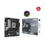 ASUS PRIME B650M-R AMD B650 AM5 DDR5 7200 HDMI 2x M2 USB3.2 AURA RGB 2.5Gbit LAN mATX - Görsel 6