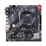ASUS PRIME A520M-E/CSM AMD A520 AM4 DDR4 4400 HDMI DVI Analog M2 USB3.2 mATX - Görsel 2
