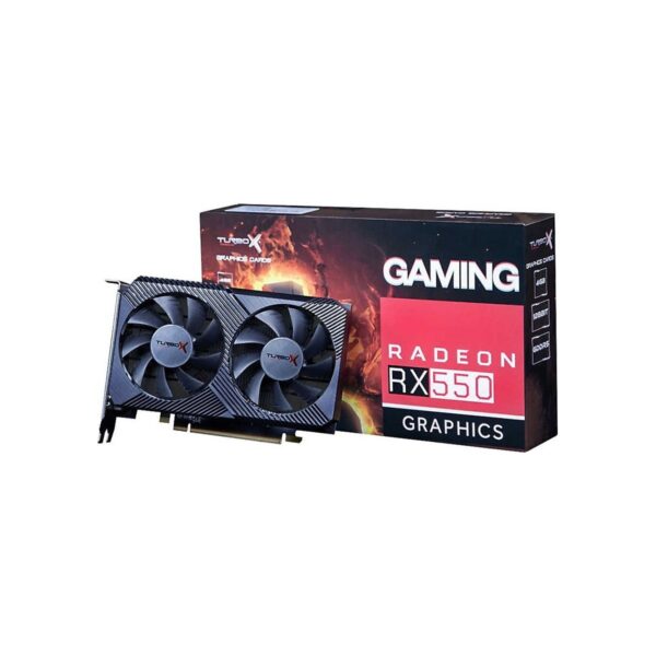 Turbox Arcade Hero M RX550 Amd Gddr5 128BIT Dvi.hdmi Çift Fan 4gb Ekran Kartı