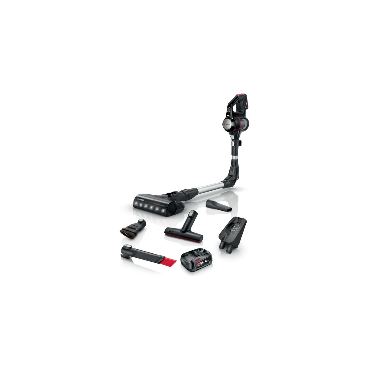 Bosch BCS712XXL Unlimited 7 Şarjlı Süpürge 240 Watt Güç Değeri ile Turbo Başlık ve Hepa Filtre