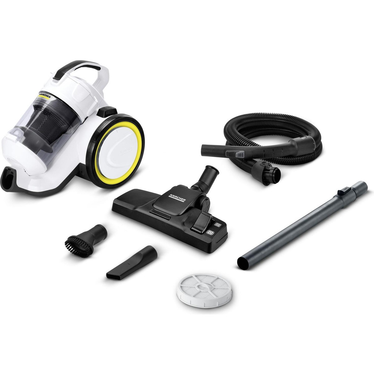 KARCHER VC 3 700 W Toz Torbasız Süpürge 3100 W Güç Değeri ile Turbo Başlıklı El Tipi