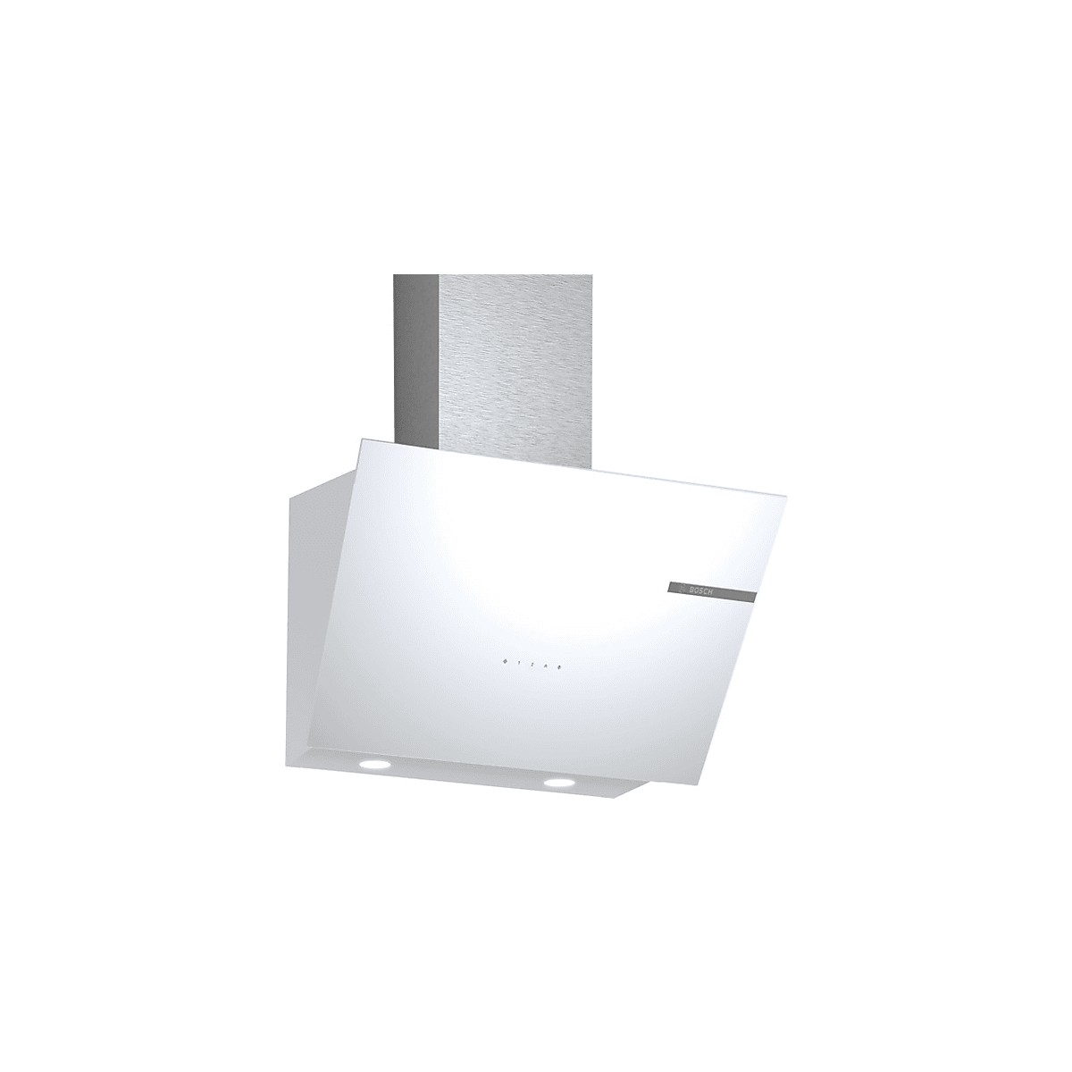 Bosch DWK66PJ20T  Ankastre Davlumbaz Duvar Tipi Beyaz Eğimli Tasarım 60 cm