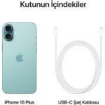 Apple iPhone 16 Plus 256GB Deniz Mavisi - Görsel 9