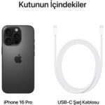 Apple iPhone 16 Pro 128GB Siyah - Görsel 9