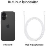 Apple iPhone 16 128GB Siyah - Görsel 9